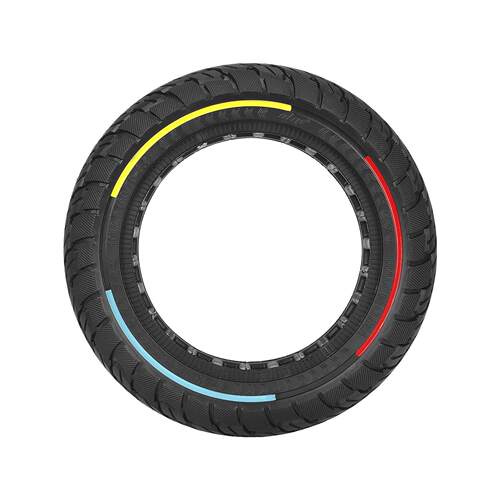 Ulip10*2.5(60/70-6.5) 三色线越野实心胎45卡槽MAXG30滑板车轮胎
