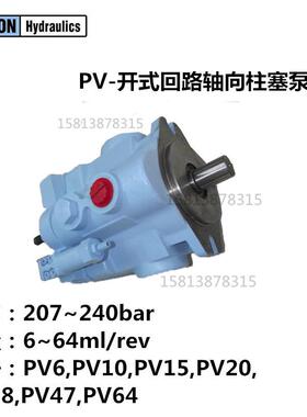 厂家供应美国派克丹尼逊柱塞泵 dannison变量液压泵PV10-2R10-C02