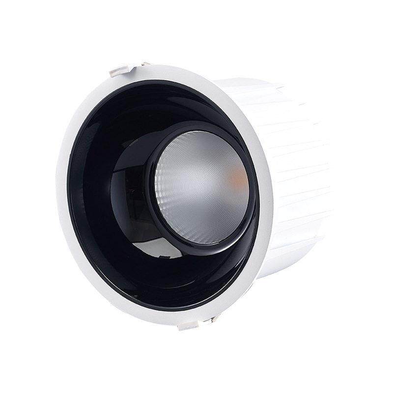 深防眩筒灯窄边嵌入式led筒灯10w 20w 30w 40w 50w天花灯无主灯