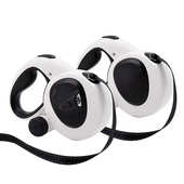 宠物自动伸缩牵引绳反光狗绳LED灯遛狗绳防爆冲狗狗牵引器狗绳子