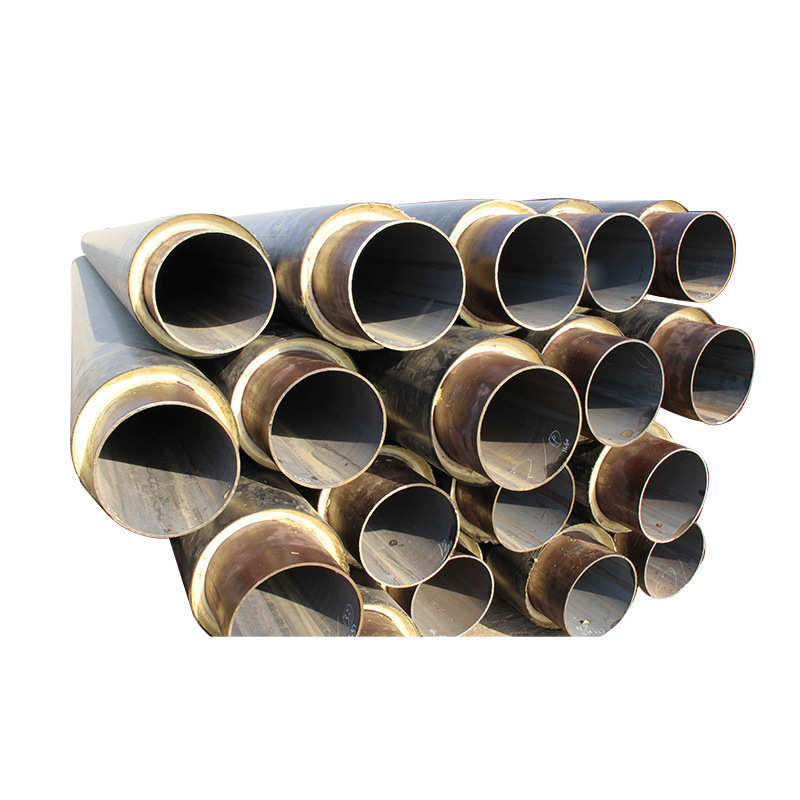 预制发泡无缝保温小区改造热力管道聚氨酯直埋保温钢管定制厂家