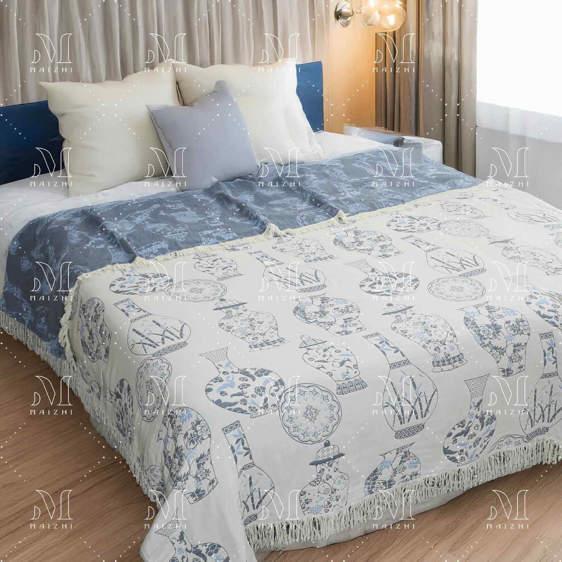 纱布毛巾被纯棉多个尺寸全棉毛巾毯夏凉被子薄款沙发盖毯床单