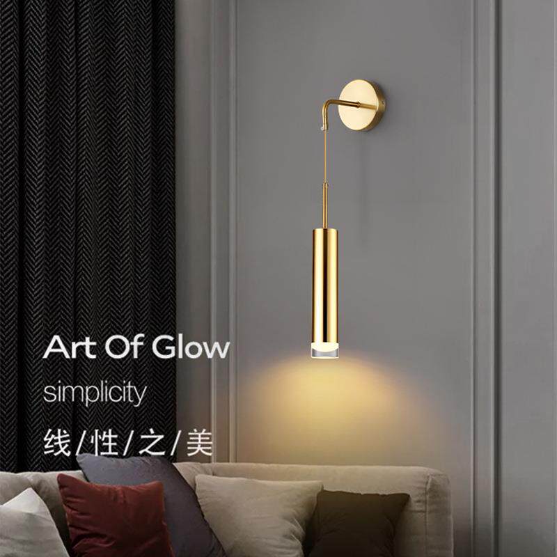 壁灯卧室床头灯现代简约轻奢客厅电视背景壁灯墙灯走廊过道灯具