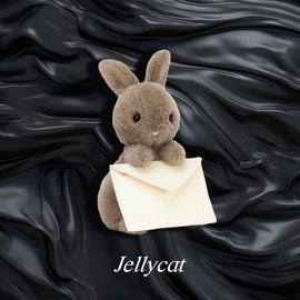 法国直邮jellycat信使兔子信封小兔，柔软可爱安抚毛绒玩具玩偶公仔