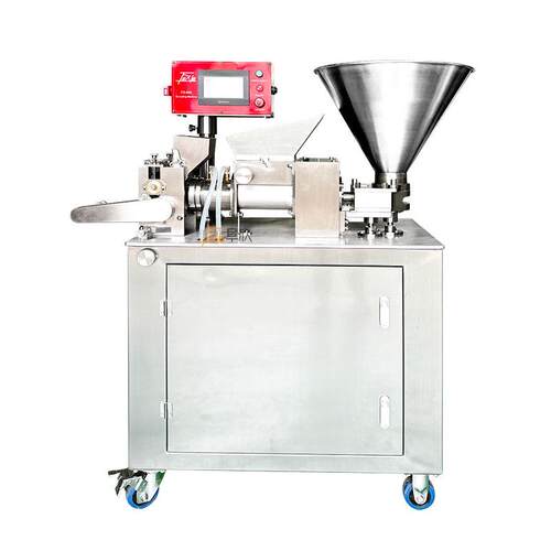 全自动触摸屏水饺成型机 商用锅贴制造机 高效率仿手工春卷机