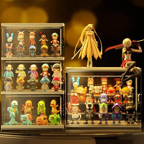 Action Figure Blind Box Storage Display Rack, Pop Mart Doll