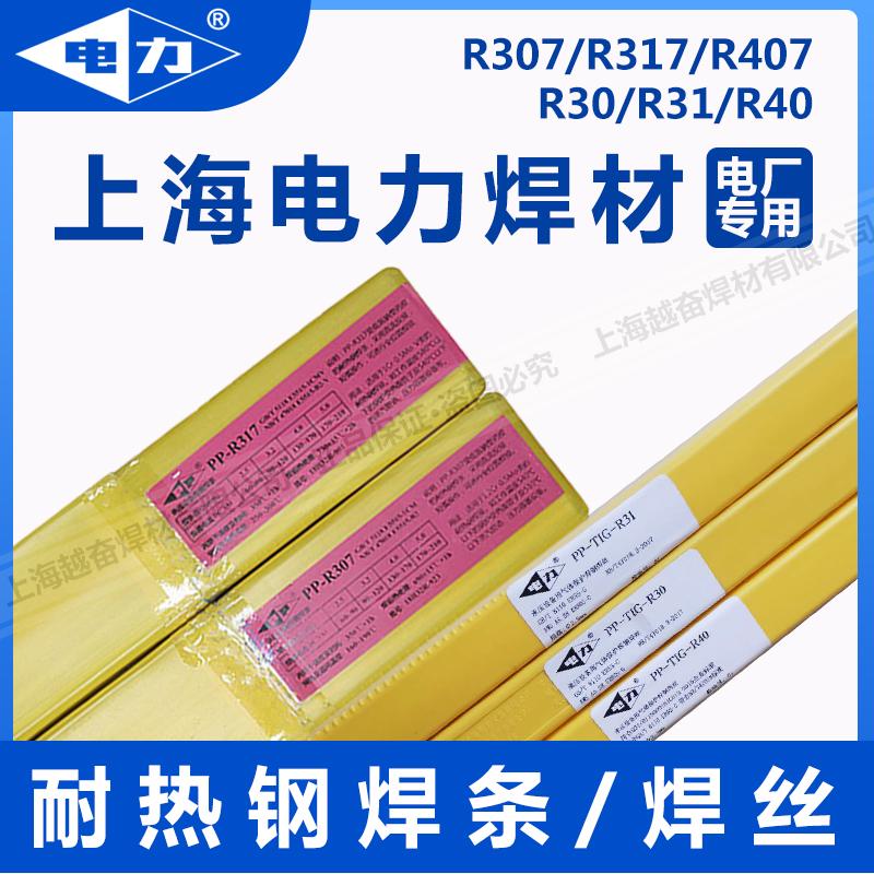 上海电力R30 R31 R40 J50 J507焊丝R307 R317 R407耐热钢焊条焊丝