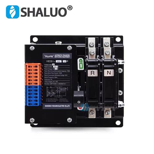 YES1-125 /4P  63A 100A 125APC 级TS 双电源A自动转换shaluo开关