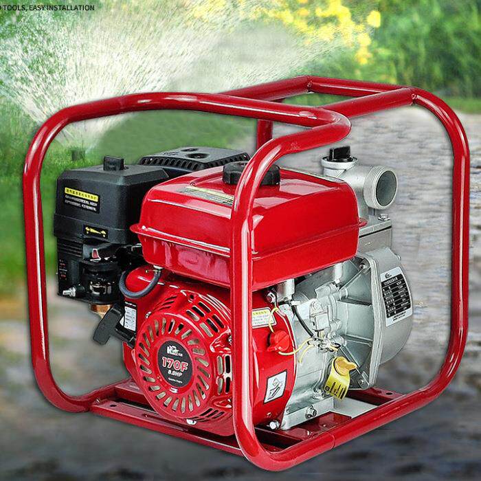 凯姿（KAZZ）汽油机抽水泵四冲程高压农用灌溉机家用自吸式抽水机