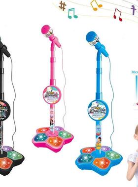 Kids Microphone with Stand Karaoke Song Music Instrument Toy