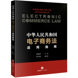 正版 中华人民共和国电子商务法适用指南 洪友红 电子商务法解读电商从业工具书电商运营法律书电子商务合同律师实务法律书籍