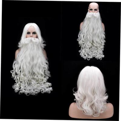 Christmas Santa Claus Beard Wig False Beard Wig