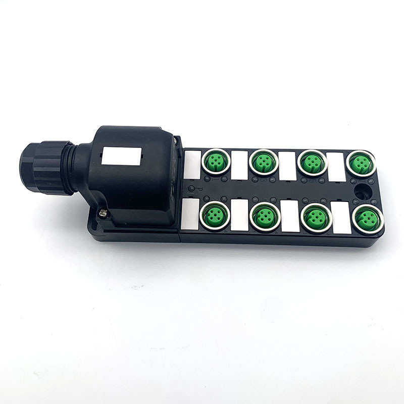盒带分配器电缆分线m12npn8pnp端口集线器厂家供应联兴威,电子/电工,接线端子,淘宝优惠券,粉丝福利购,淘宝优惠卷
