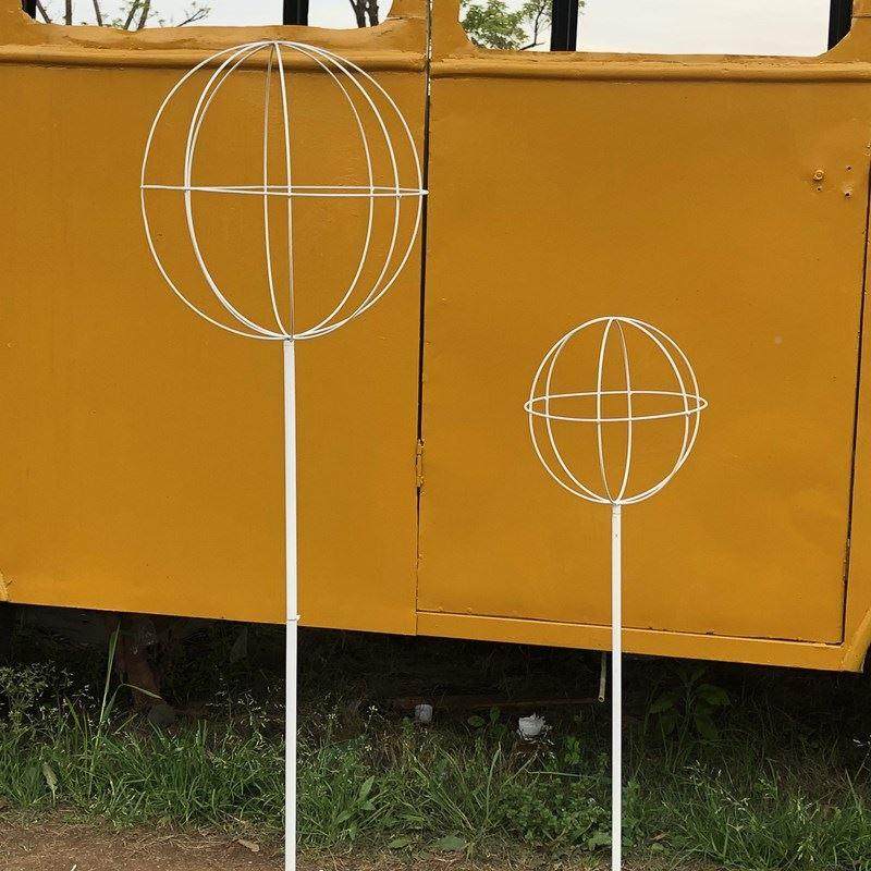 风车茉莉铁线莲爬藤架蓝雪花棒棒糖花架子花盆支架杆铁艺球形造型,鲜花速递/花卉仿真/绿植园艺,花盆,淘宝优惠券,粉丝福利购,淘宝优惠卷