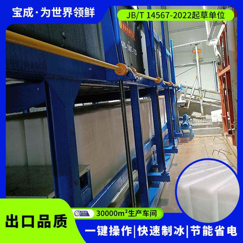 宝成大型制冰机1-300吨直冷式块冰机条冰机冰砖机