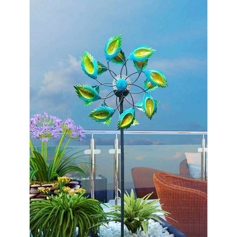 花转园装饰铁艺车旋摆彩件庭F87SHJH6院别墅露台户外布置风造景七