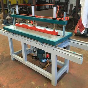 开槽机铣槽机龙门铣龙旦机手推气动压料开槽家具中间铣开槽机铣槽