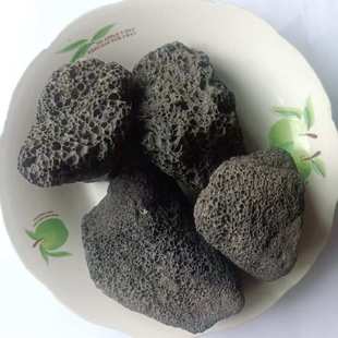 造景污水处理用火山石 厂家批发红色黑色火山石园林绿化鱼缸