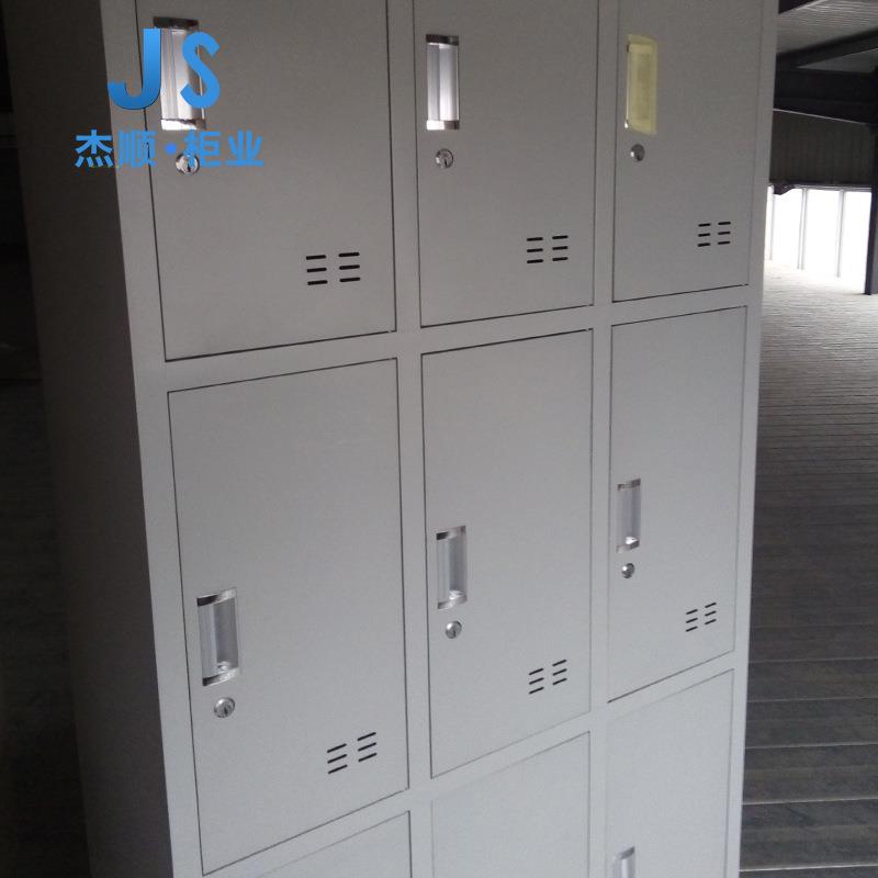 9门九门9门更衣柜铁皮柜衣健房储存柜洗身浴存放换柜