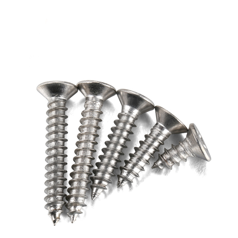 3.04不锈钢十字头自TXW攻螺9丝自攻平钉KA沉头自攻丝螺钉M2M3.5M4