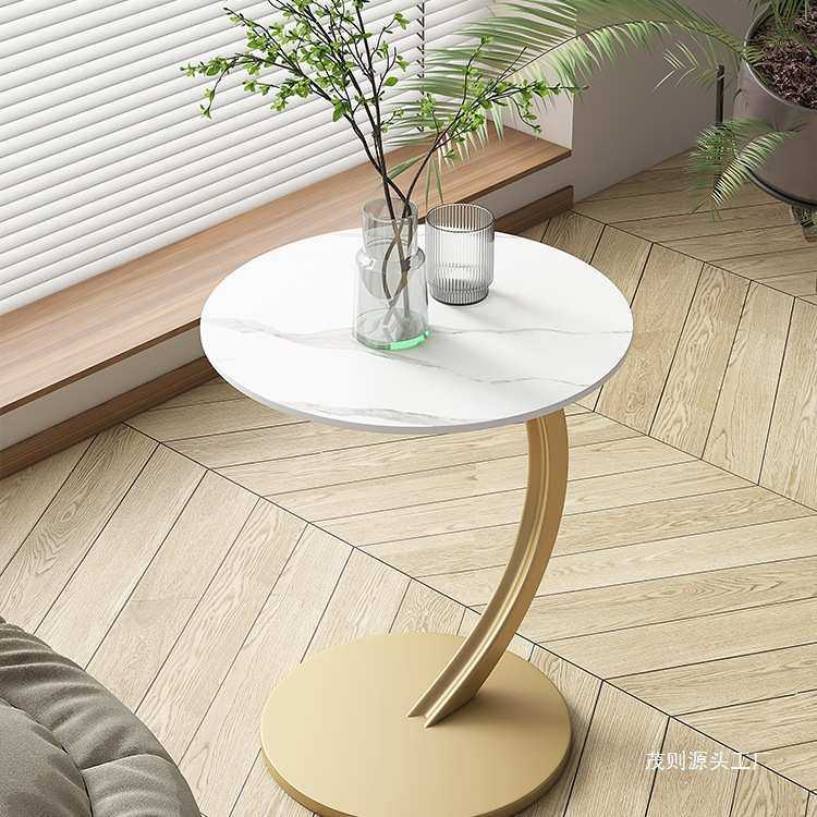 沙发边几简约角几小桌子客厅小茶几轻奢创意可移动阳台岩板小圆桌,住宅家具,角几/边几,淘宝优惠券,粉丝福利购,淘宝优惠卷