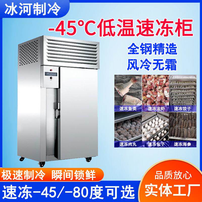 烘焙速冻机风冷冰柜商用急冻水饺饺子冷冻油条插盘冰箱冷冻柜