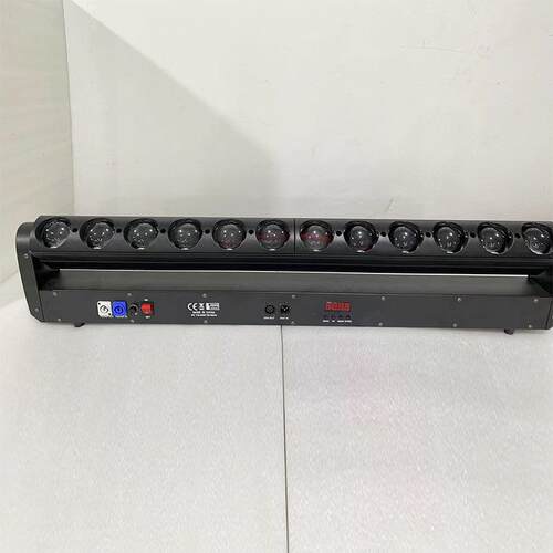 长条10颗40W 12颗40W RGBW全彩点控矩阵光束灯DMX512摇头矩阵染色