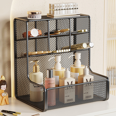 化妆品置物架卫生间洗漱台洗发水沐浴露储物筐洗面奶水乳霜收纳架