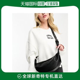 香港直邮潮奢asos女士，designslingcrossbodybag斜挎包，(blac