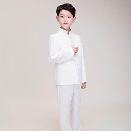 正品童旗袍学生、中服山服、朗装诵表演、男五四青年服、小服学生