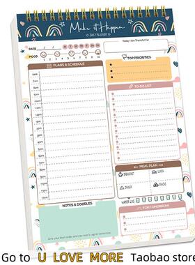 Hot selling A5 Schedule Daily Weekly Time Management Planner