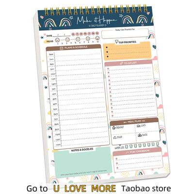 Hot selling A5 Schedule Daily Weekly Time Management Planner