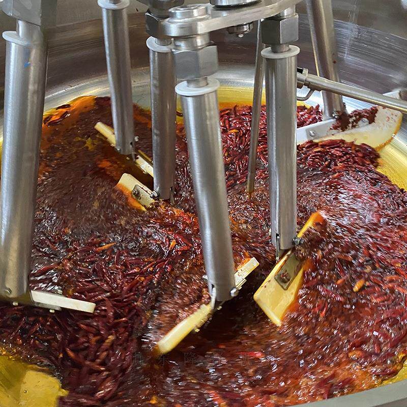 火锅底料炒料机 全自动大型火锅底料炒锅 酱料炒锅