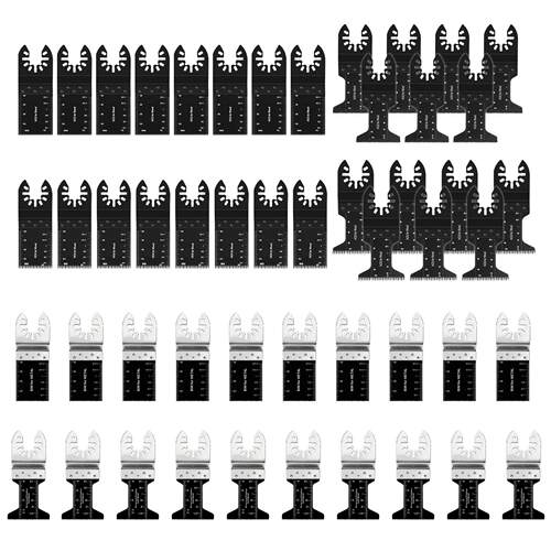 50件套高碳钢万用宝锯片35mm45mm多用途电动工具配件组合套装