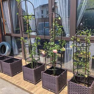 花槽阳台种菜花盆楼顶专用葡萄蔷薇月季花箱花槽大号果树盆种植箱