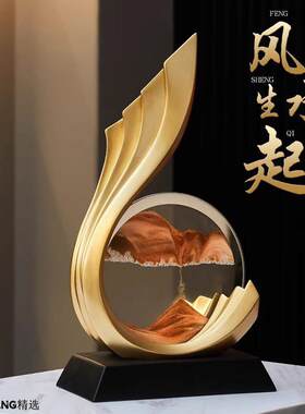 德国高级感酒柜客厅电视柜装饰摆饰轻奢创意办公室高端上档次礼物
