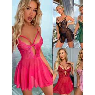 Fun lingerie, sexy mesh, perspective pajamas, pajamas