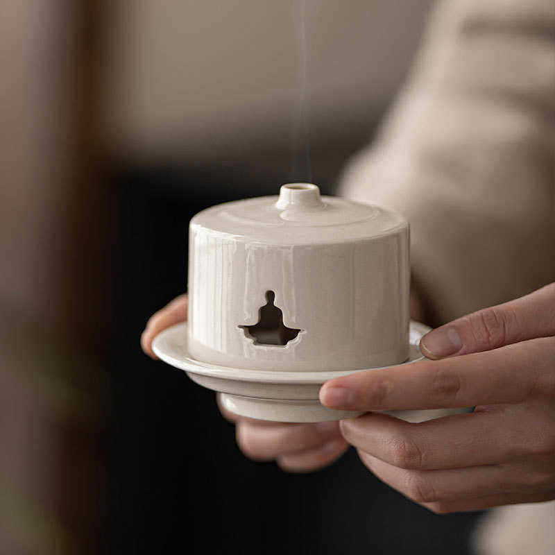 皓澜茶木灰香薰炉陶瓷家用室内沉香炉中式托香蚊香盘茶道零配件,餐饮具,茶具礼盒,淘宝优惠券,粉丝福利购,淘宝优惠卷