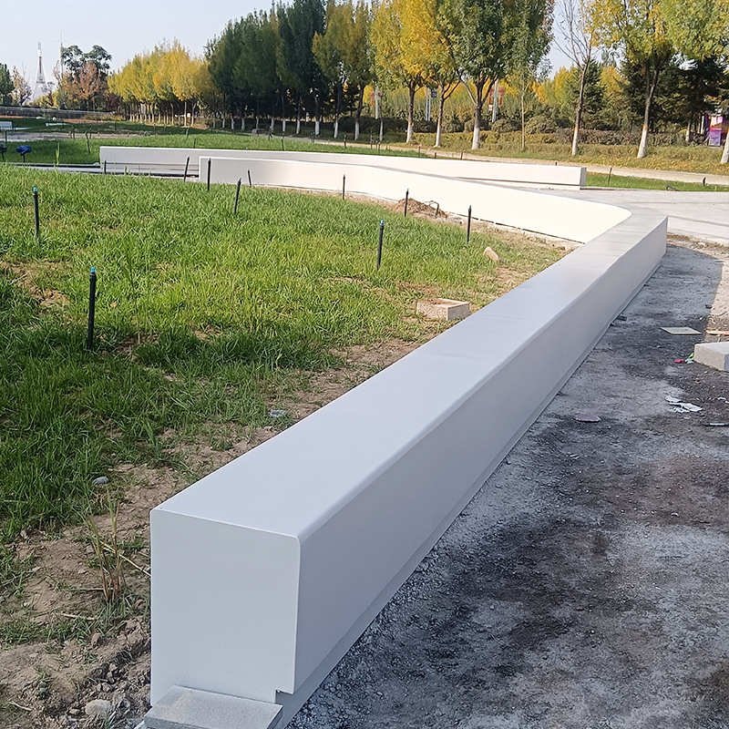 玻璃钢树池座椅大型商场售楼处休闲异型坐凳 玻璃钢美陈组合雕塑