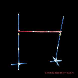 幼儿园感统训练器材下腰过杆套圈游戏新户外运动跨栏团建亲子道具