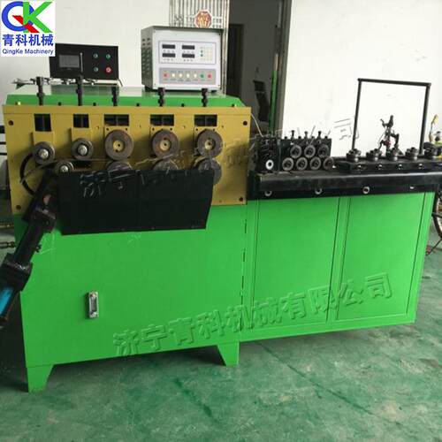 全自动数控钢筋打圈机 电动钢筋弯曲成型机 台式液压弹簧钢卷圆机