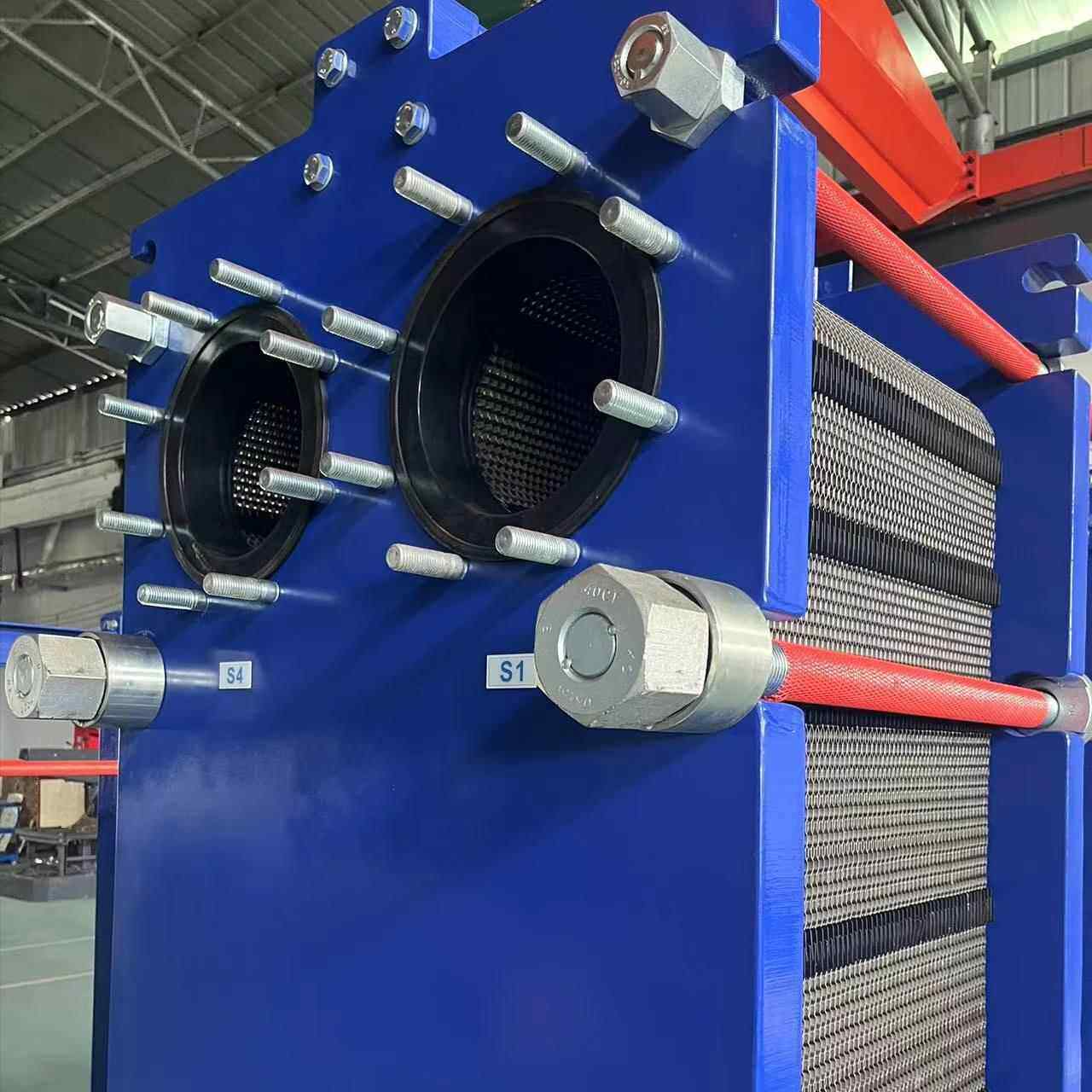 生产供应用板式换器海水船换热器暖通空C200调活用水生泳池换热热