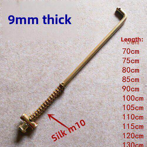 三轮摩托车刹车拉杆电动三轮车刹车杆拉杆刹车杆直径9MM带弹簧