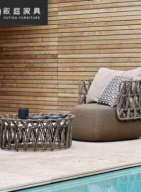 外户外编藤沙发庭院阳台室防水休沙发露台客厅阳光GJR房藤沙闲发