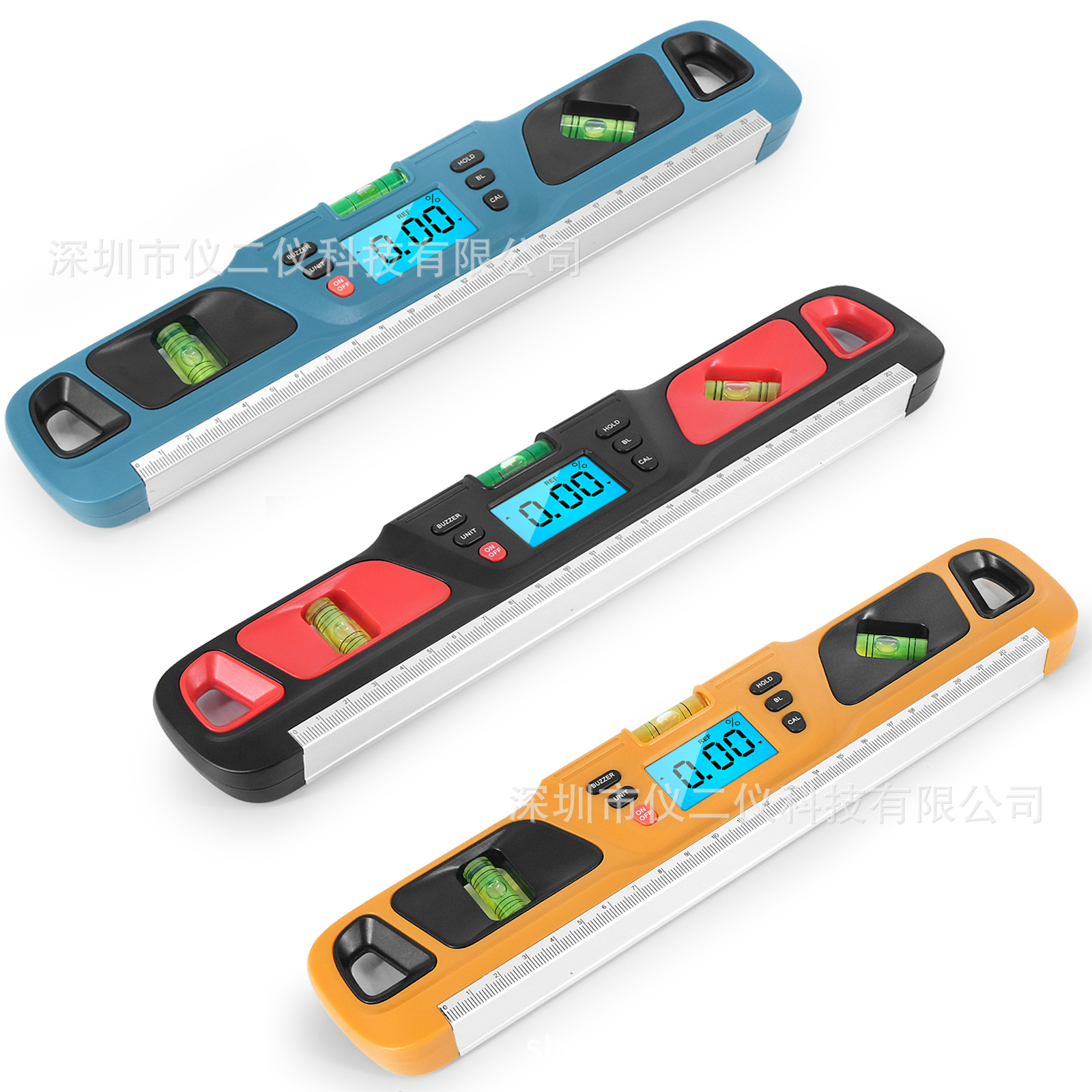 HW-200 数显水平仪角度尺水平尺多参数 数显角度尺 电子坡度仪