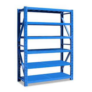 6仓储货架置物架重型家用储物货架仓库展示架架层物电359商快递铁