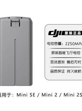 大疆无人机无原厂mini2/mini4k/mini2se飞行电池 充电管家配件