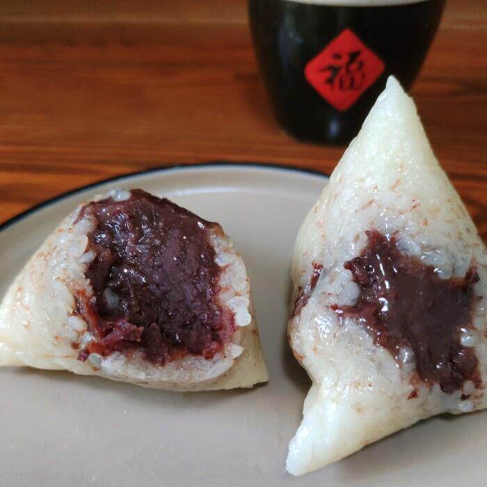 山东粽子豆沙粽子甜粽新鲜散装真空粽传统手工素粽子端午节糯米粽