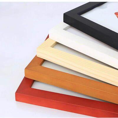 纸居良品框国潮拼图1000片裱框木框木质相框拼图框玻璃 700x500mm