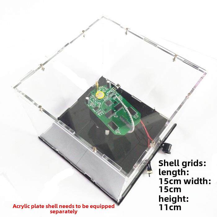 球形旋转LED套件单片机POV时钟旋转地球仪DIY电子制作散件有成品